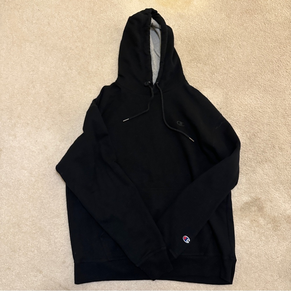 BLACK CHAMPION SWEATSHIRT UNISEX